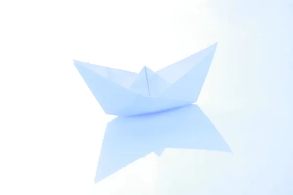 Kağıt gemi — Stok fotoğraf