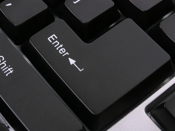 Detailní počítačové klávesnice — Stock fotografie
