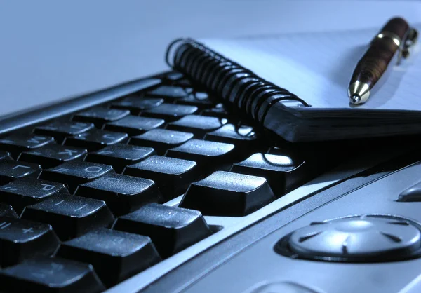 Closeup of computer keyboard — Stock Photo, Image