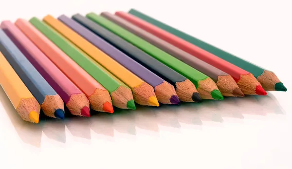 色鉛筆の品揃え — ストック写真