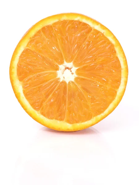 En del av en orange — Stockfoto
