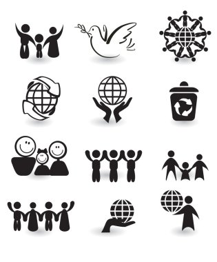 Set of design elements clipart