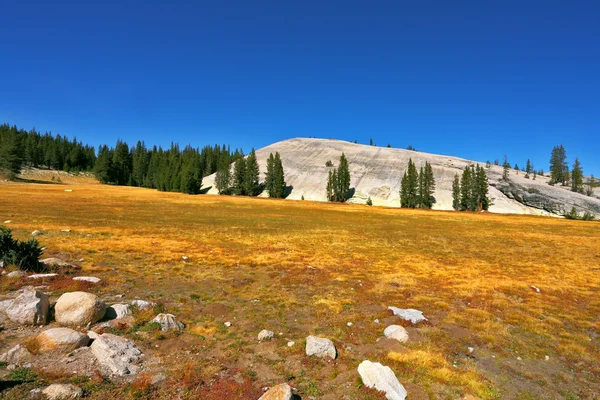 Pittoreske meerkleurig heuvel — Stockfoto