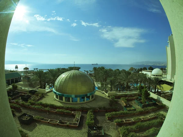 Парк на побережье Красного моря — стоковое фото