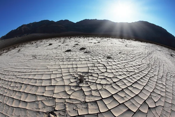 The morning sun in Death Valley — Stock Photo, Image