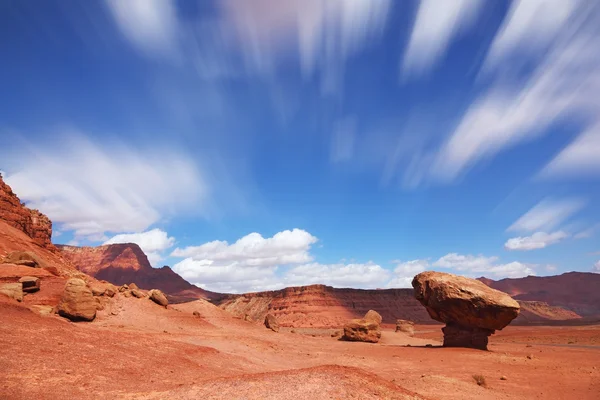 The grand panorama - a stone desert — Stock Photo, Image