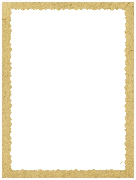 Decorative frame on white background — Stock Photo, Image