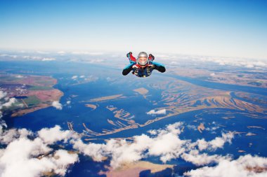 Skydiver clipart
