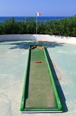 plaj mini golf.