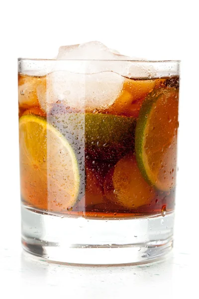 Alcohol cocktail collection - Cuba Libre — Stock Photo, Image