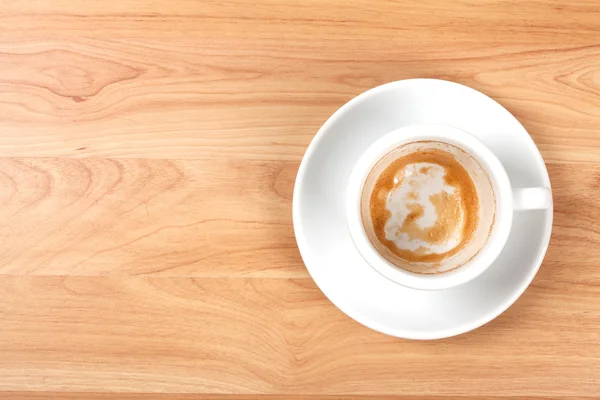 Tom kaffekoppprázdný šálek — Stockfoto