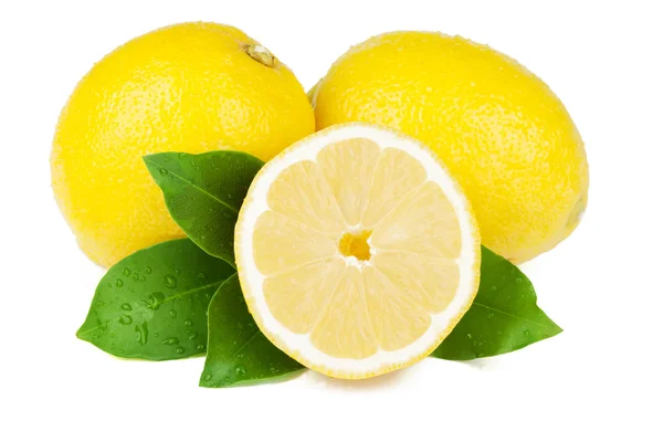 Čerstvé šťavnaté citrony — Stock fotografie
