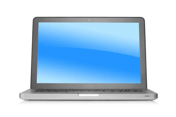 Aktuální laptop — Stock fotografie