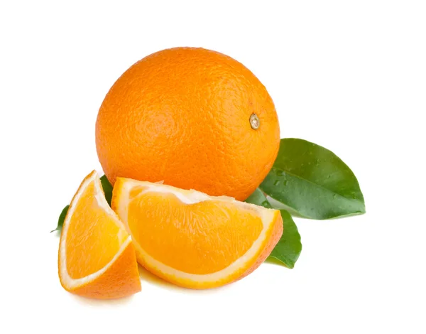 Čerstvé šťavnaté pomeranče — Stock fotografie