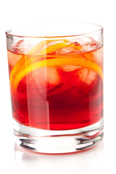 Alcohol cocktail collectie - negroni Stockfoto