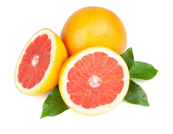 Čerstvé šťavnaté grapefruitů — Stock fotografie
