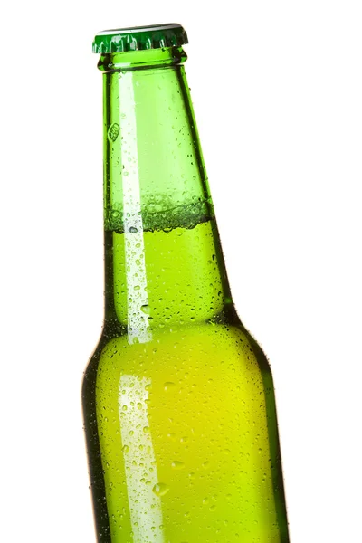 Nahaufnahme Bierflasche — Stockfoto
