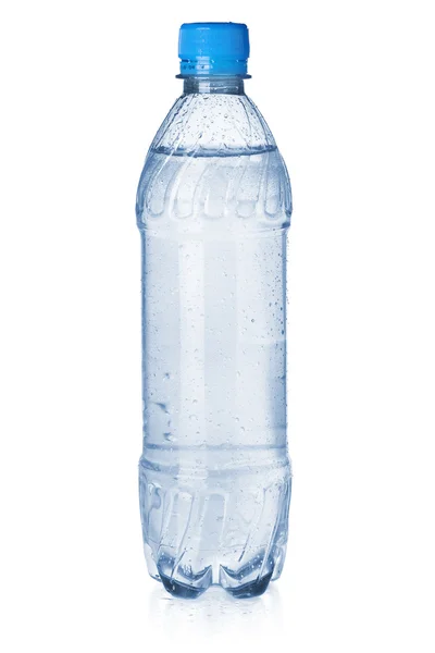 Petite bouteille d'eau gazeuse — Photo