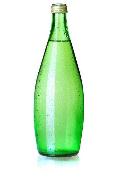 Botella de vidrio de agua de soda — Foto de Stock