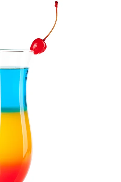 Layered tropical cocktail — Stock Photo, Image
