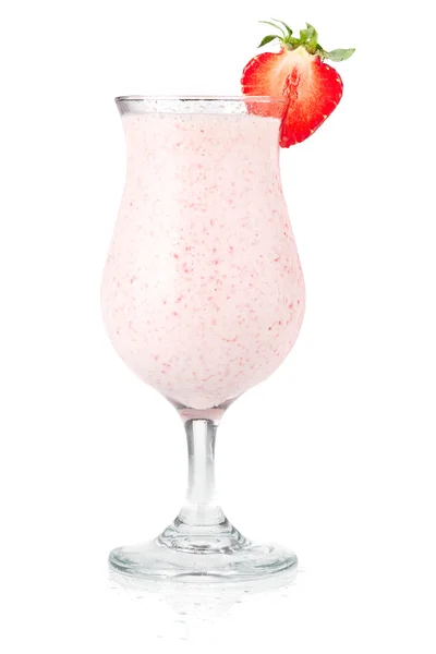 Cocktail de leite de morango — Fotografia de Stock
