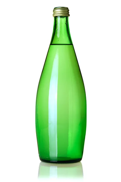 Glazen fles soda water — Stockfoto