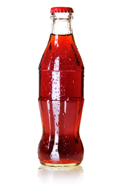 Bottle of cold cola — Stock Photo, Image
