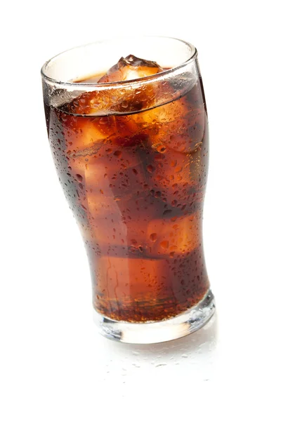 Bicchiere di cola — Foto Stock