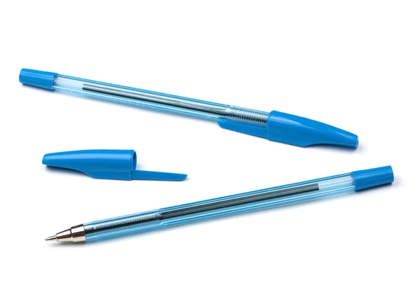 Deux stylos bleus — Photo