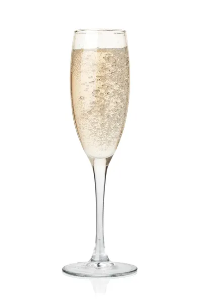 Šampaňské ve skle — Stock fotografie