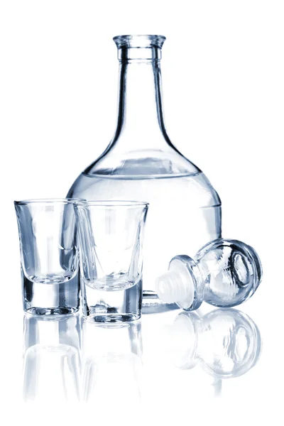 Brocca e due bicchierini — Foto Stock