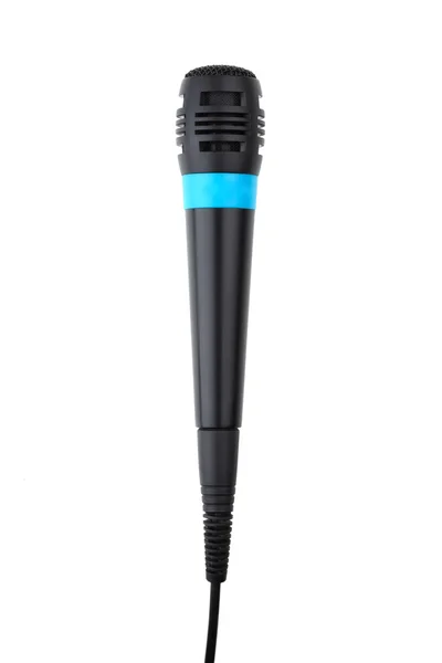 Microfone com cabo — Fotografia de Stock