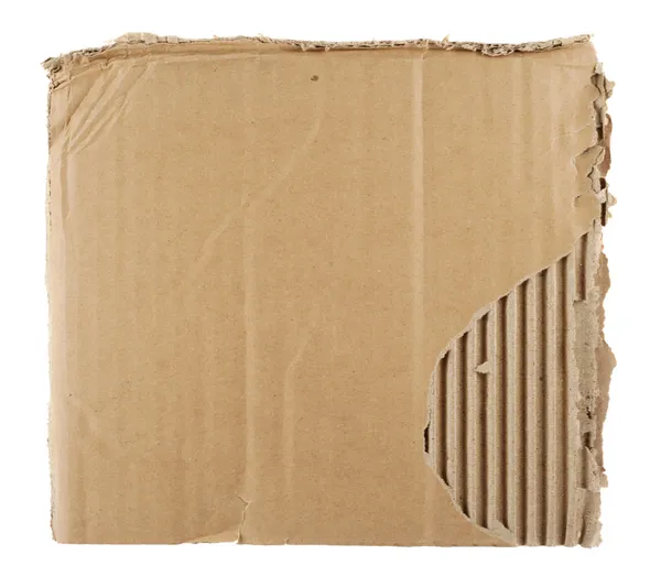 Sheet of cardboard — Stock Photo, Image