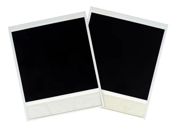 Molduras fotos em branco isolado no branco — Fotografia de Stock
