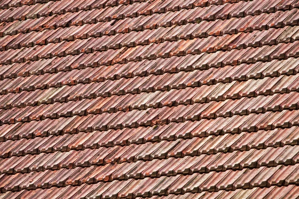 Orangefarbene Dacheindeckung — Stockfoto