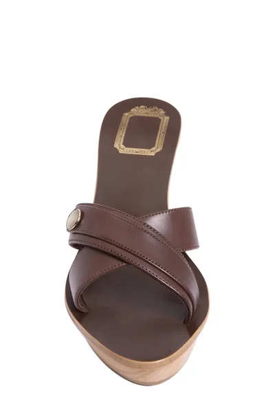 Brown women sandal — Stock Photo, Image