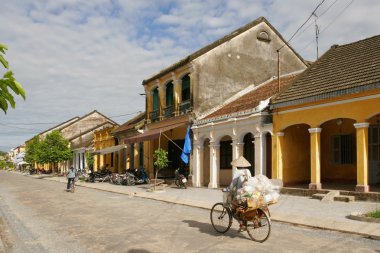 Hoi An city in Vietnam clipart