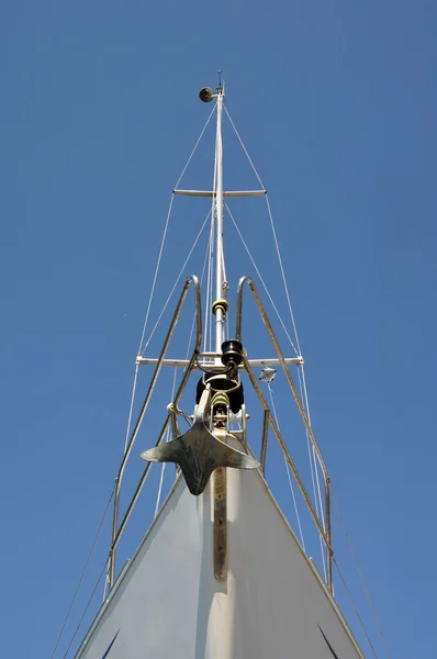 Застава вітрильного човна — стокове фото