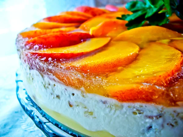 Jellied fruit cake — Stock Photo, Image