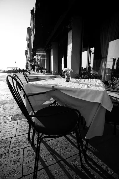Small restaurant in Venice — Stock Photo, Image