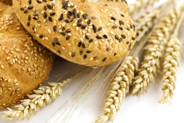 Weizen und Brot — Stockfoto
