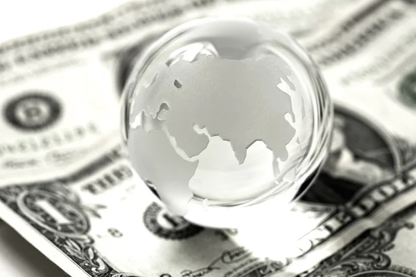 Globala finanser koncept — Stockfoto