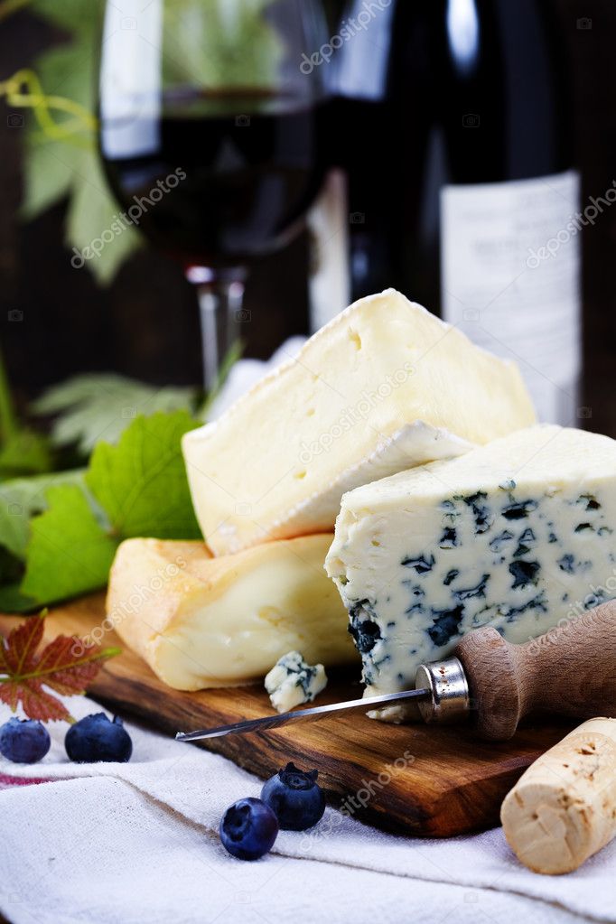 Three cheeses