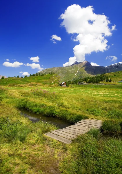 Pemandangan Alpine yang indah — Stok Foto