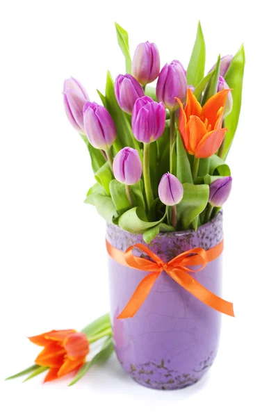 Fresh tulips — Stock Photo, Image