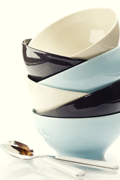 Stack of bowls — Stock Photo, Image