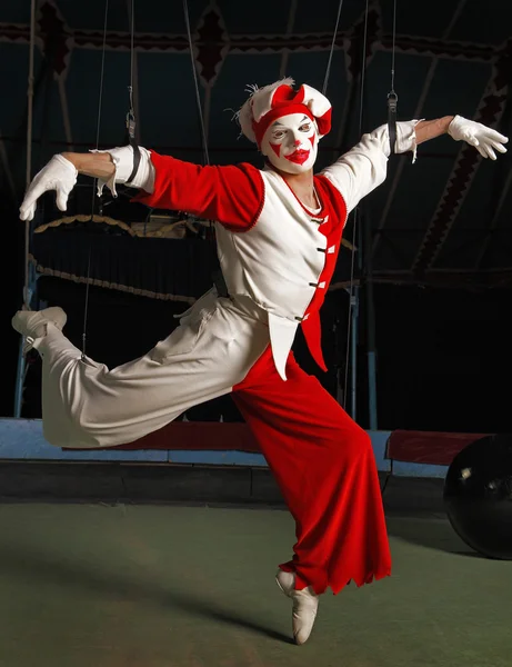 Cirkus air acrobat — Stockfoto