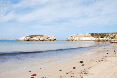 Beautiful Baleal beach at Peniche, Portugal clipart