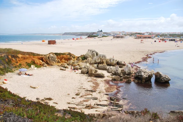 Hermosa playa Baleal en Peniche, Portugal — Foto de Stock