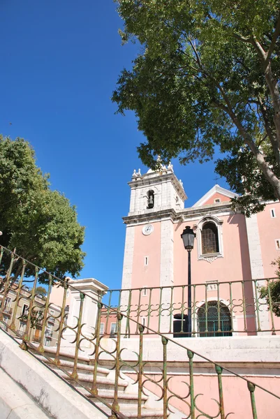 Kościół santos-o-velho w Lizbonie, Portugalia — Zdjęcie stockowe